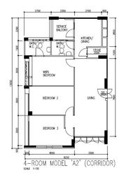 Blk 643 Jurong West Street 61 (Jurong West), HDB 4 Rooms #183077392